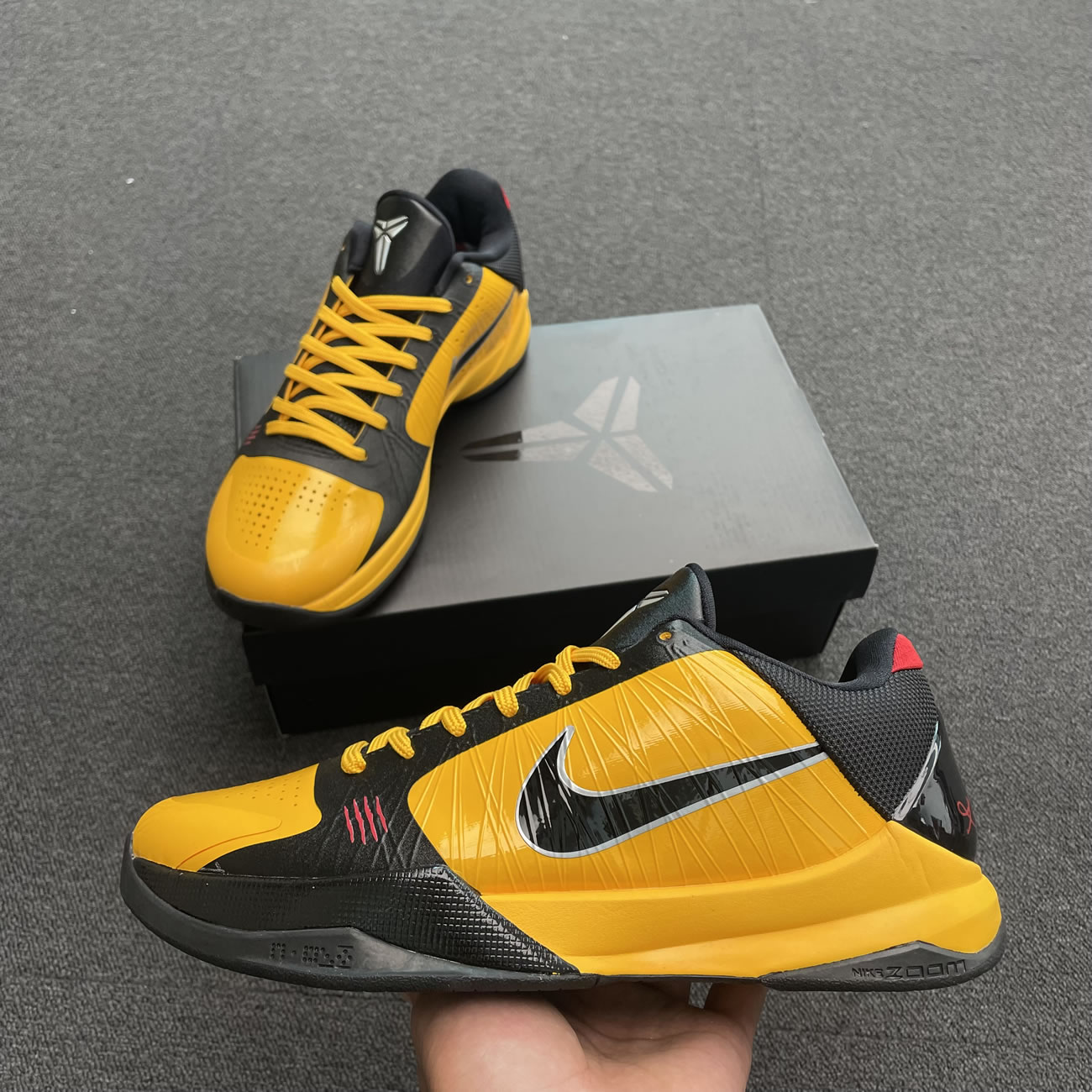 Nike Kobe 5 Protro Bruce Lee Alternate Cd4991 700 (2) - newkick.app