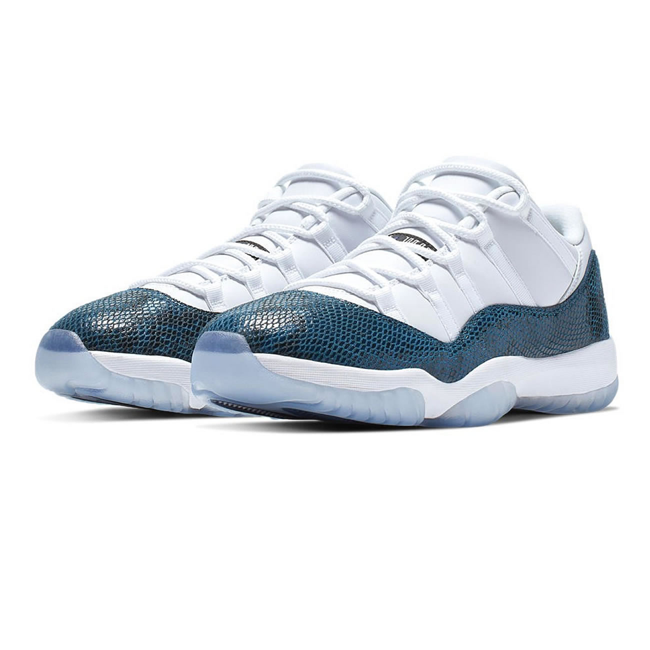 Air Jordan 11 Retro Low Snake Navy Cd6846 102 (2) - newkick.app