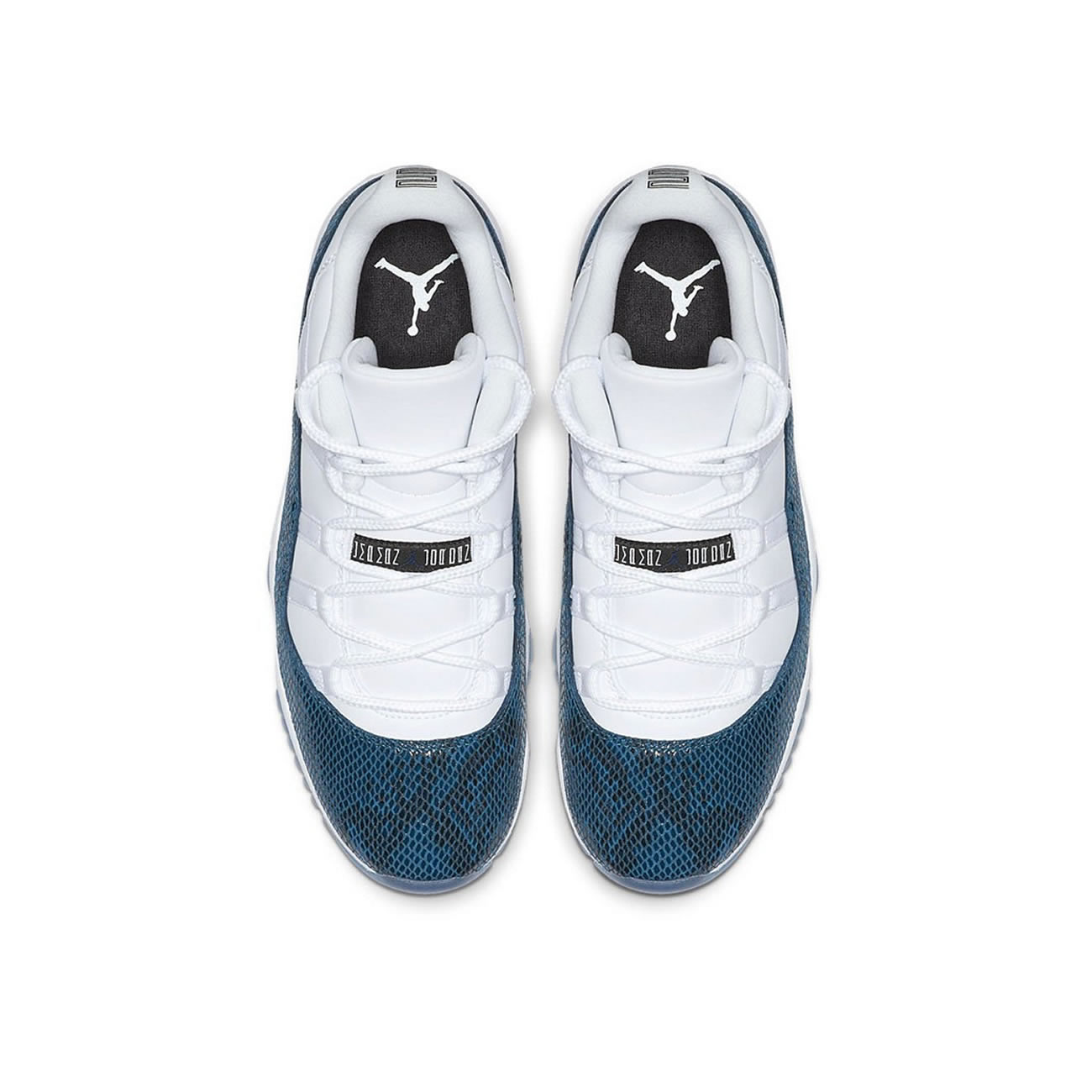 Air Jordan 11 Retro Low Snake Navy Cd6846 102 (3) - newkick.app