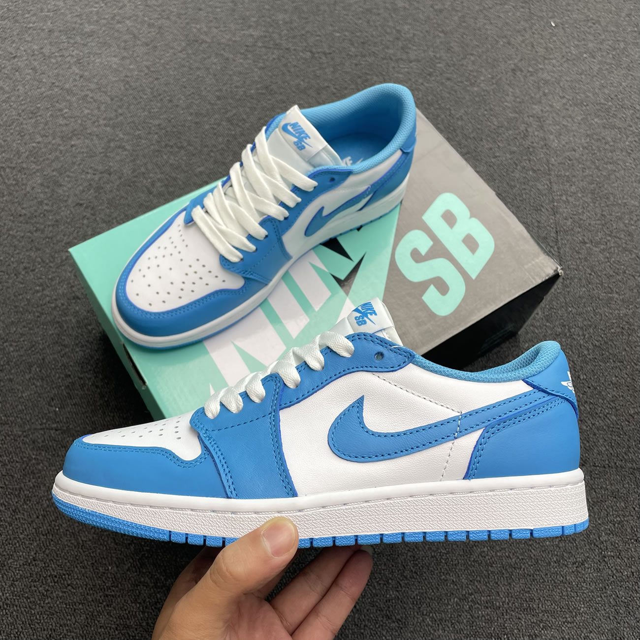 Jordan 1 Low Sb Unc Cj7891 401 (6) - newkick.app