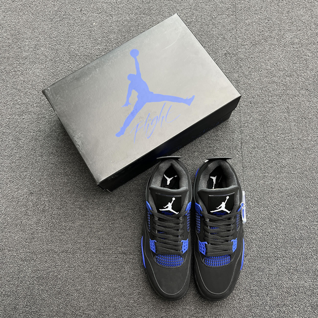 Air Jordan 4 Retro Black Game Royal Ct8527 018 (10) - newkick.app