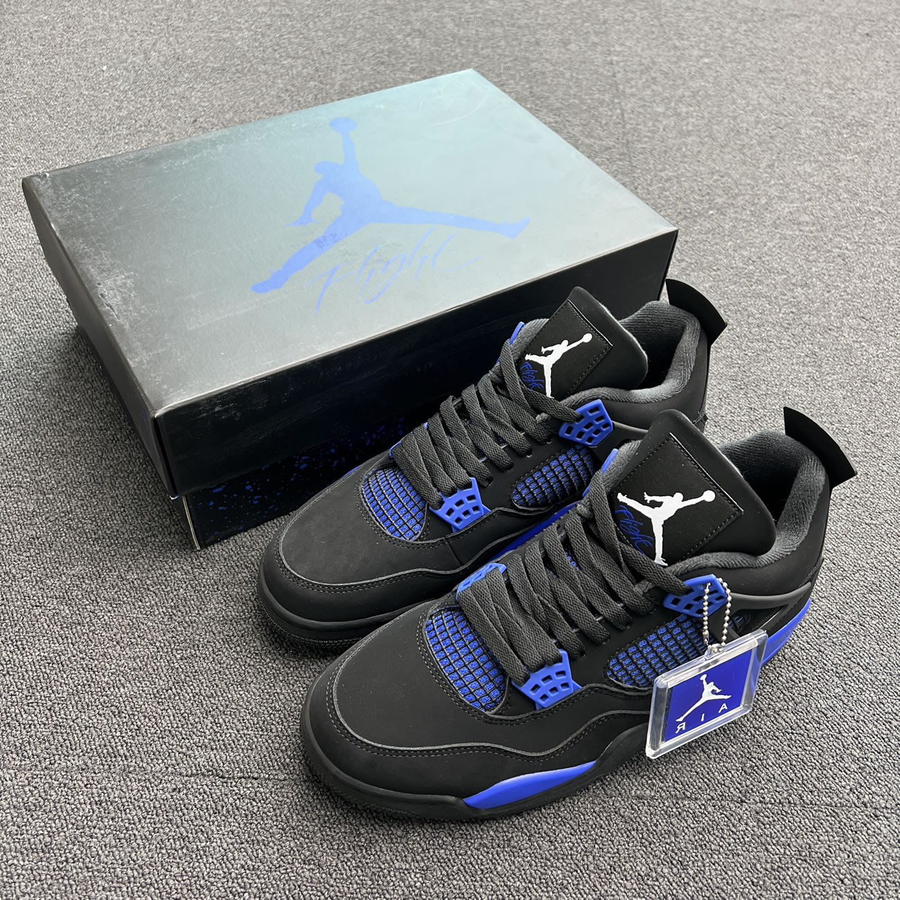 Air Jordan 4 Retro Black Game Royal Ct8527 018 (6) - newkick.app