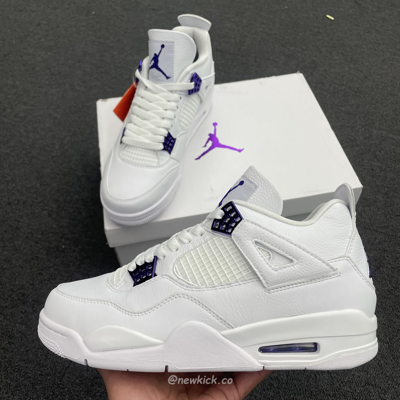 Air Jordan 4 Retro Metallic Purple Ct8527 115 (10) - newkick.app