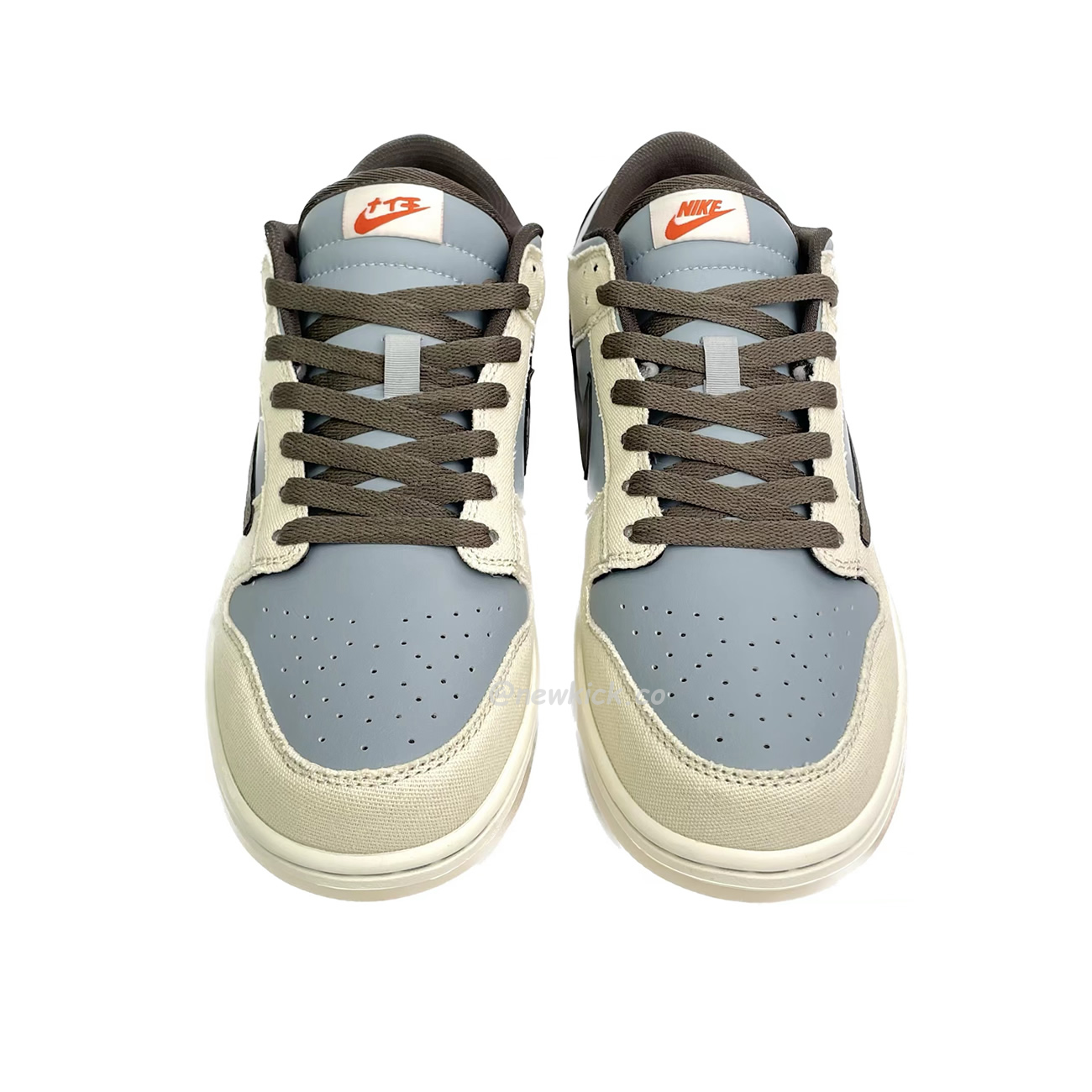 Nike Dunk Low Sp Travis Scott Brown Grey Cu1726 800 (10) - newkick.app