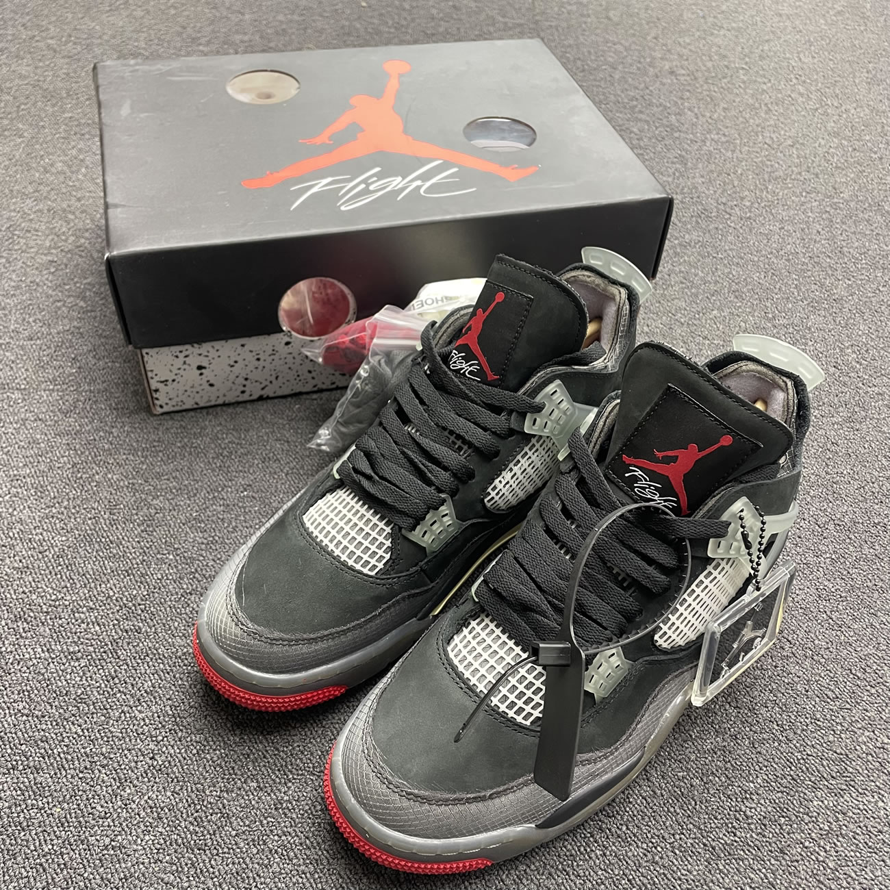 Off White X Air Jordan 4 Bred Black Red Release Date Cv9388 001 (5) - newkick.app