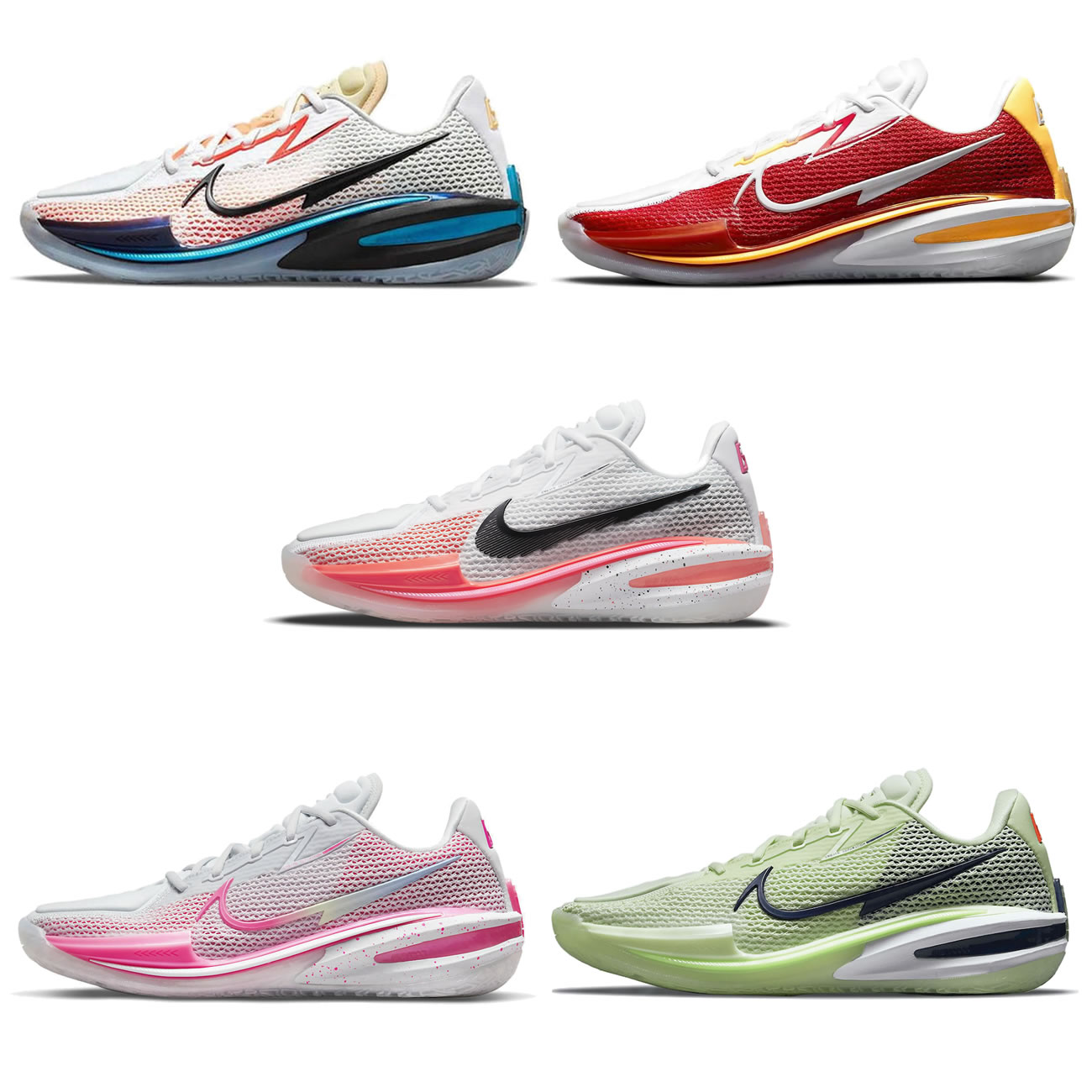 Nike Air Zoom Gt Cut University Red White Yellow (1) - newkick.app