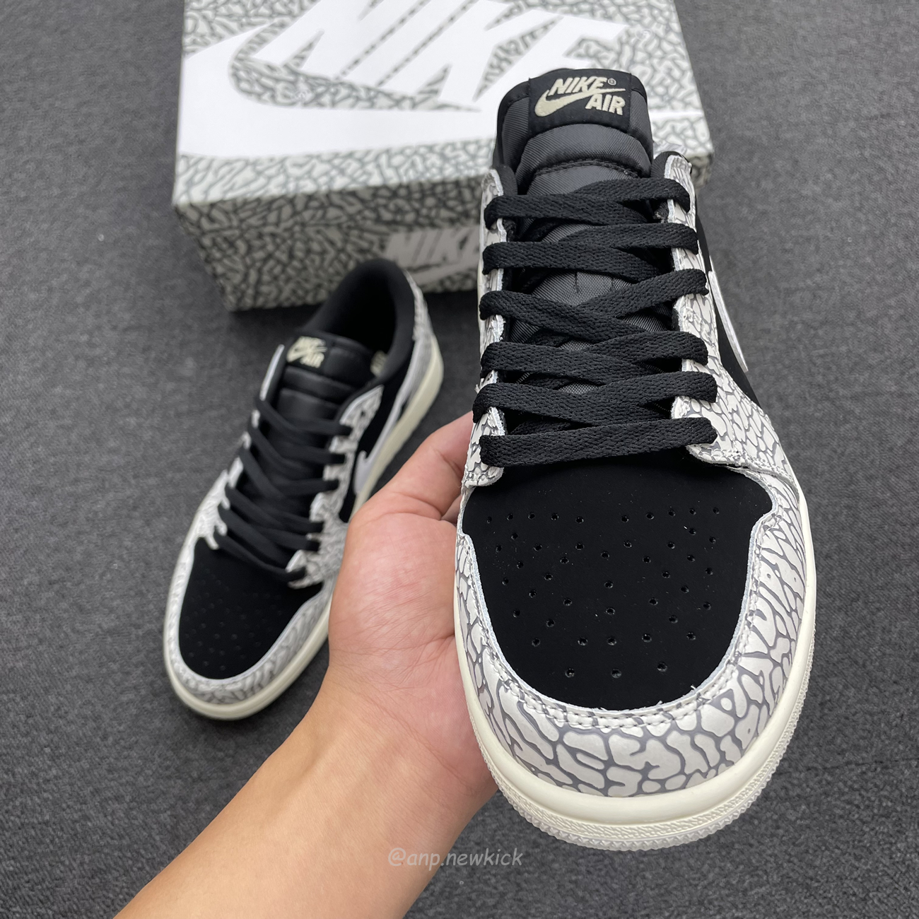 Air Jordan 1 Retro Low Og Black Cement Cz0790 001 (18) - newkick.app