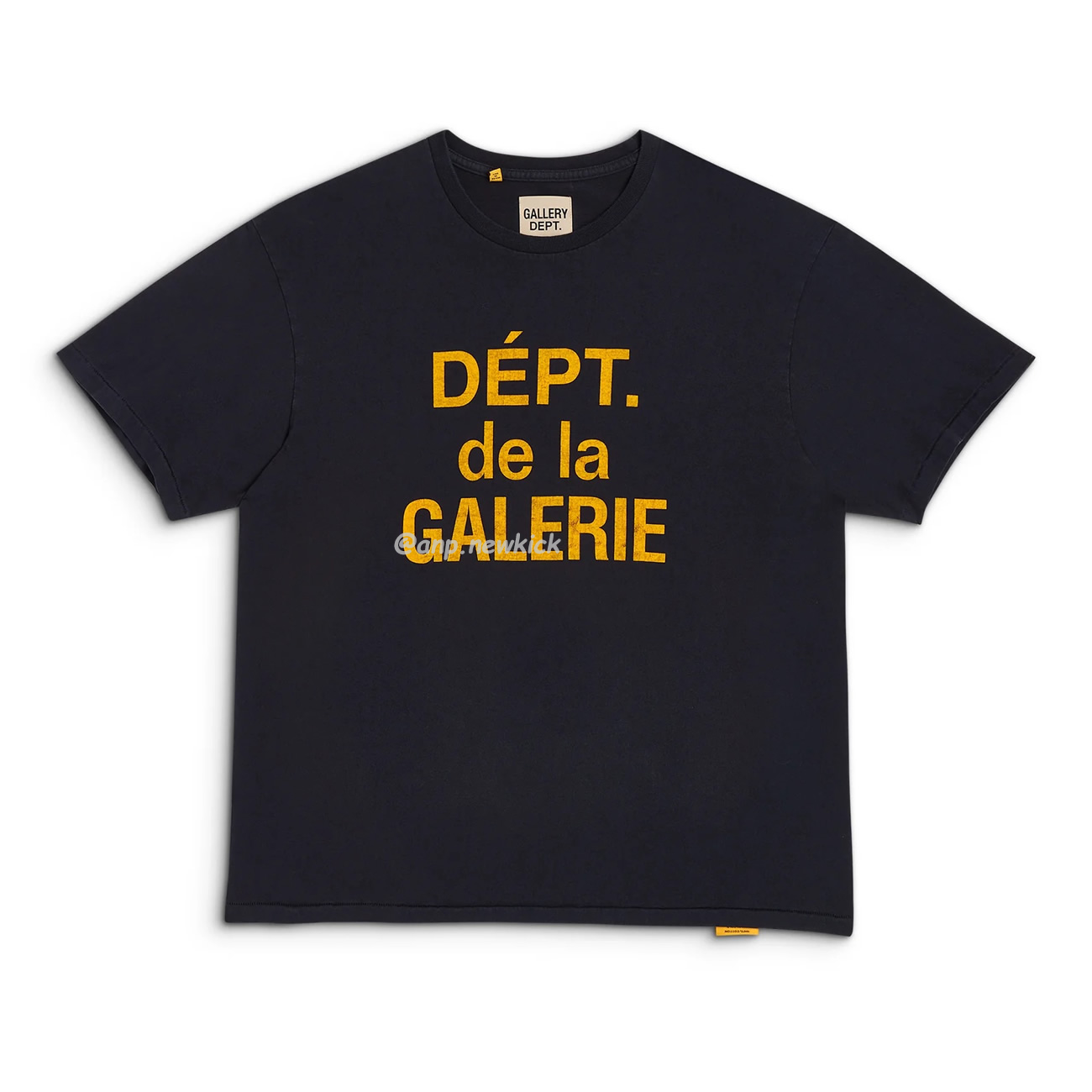 Gallery Dept Logo Print Cotton Jersey T Shirt (1) - newkick.app