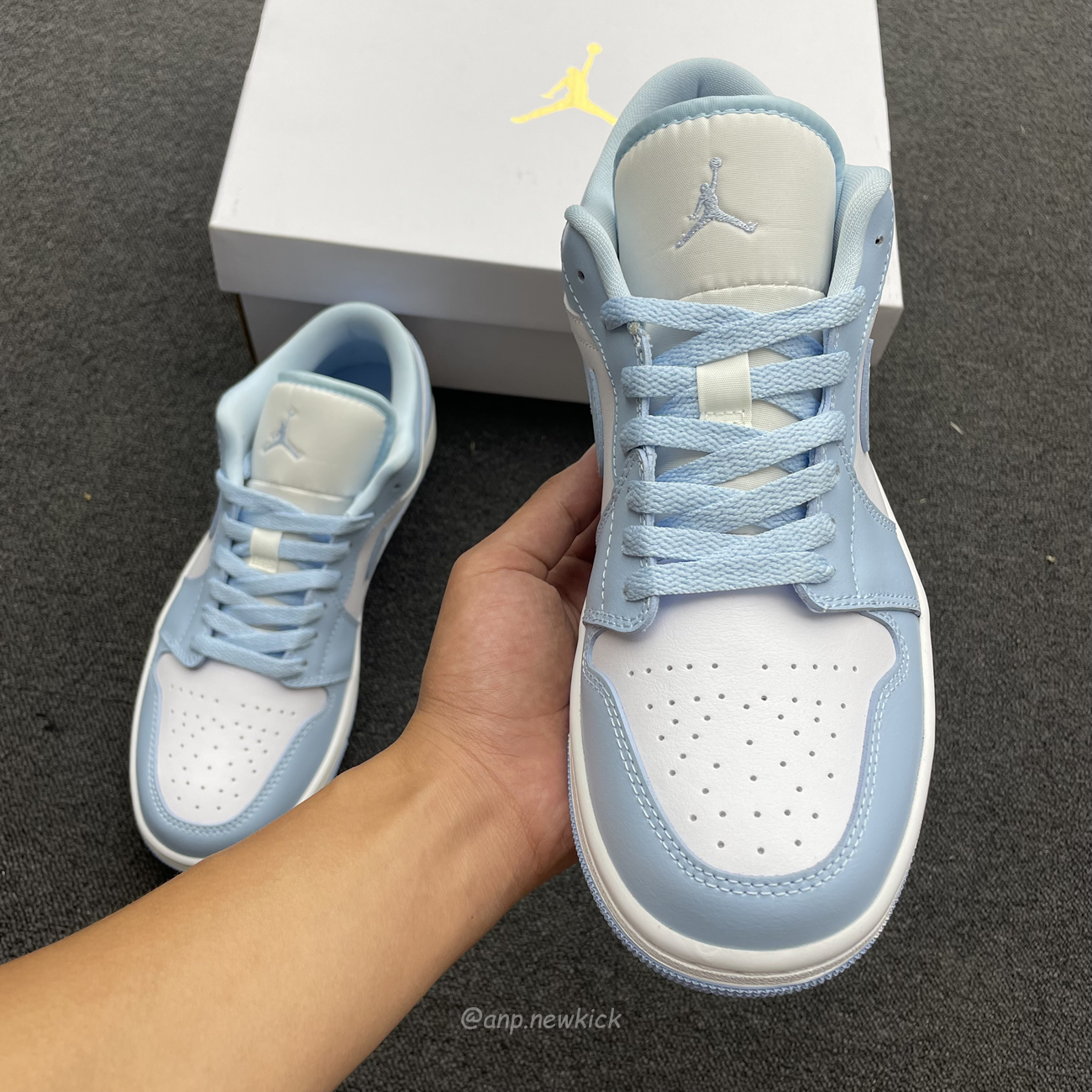 Air Jordan 1 Low White Ice Blue Dc0774 141 (11) - newkick.app