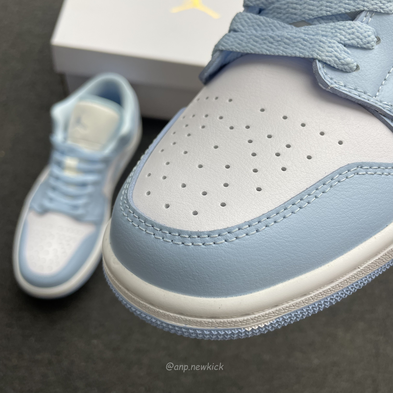 Air Jordan 1 Low White Ice Blue Dc0774 141 (14) - newkick.app