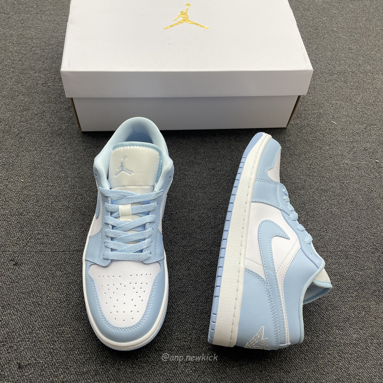 Air Jordan 1 Low White Ice Blue Dc0774 141 (15) - newkick.app