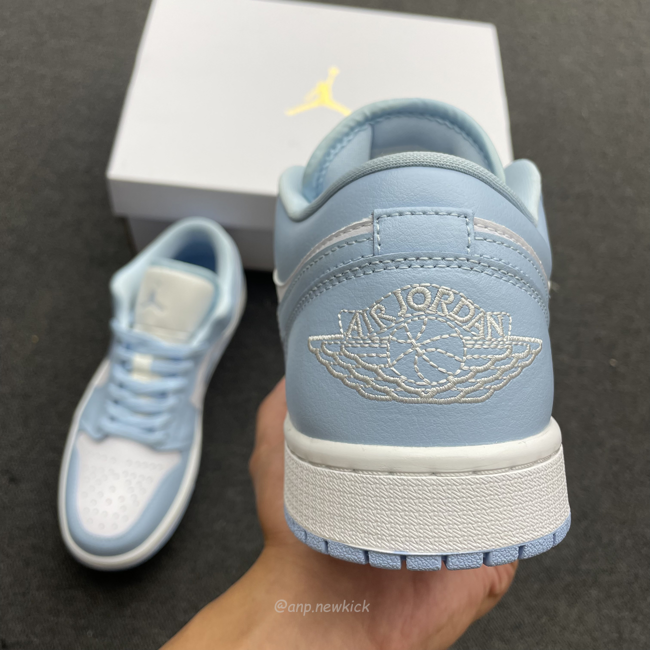 Air Jordan 1 Low White Ice Blue Dc0774 141 (5) - newkick.app