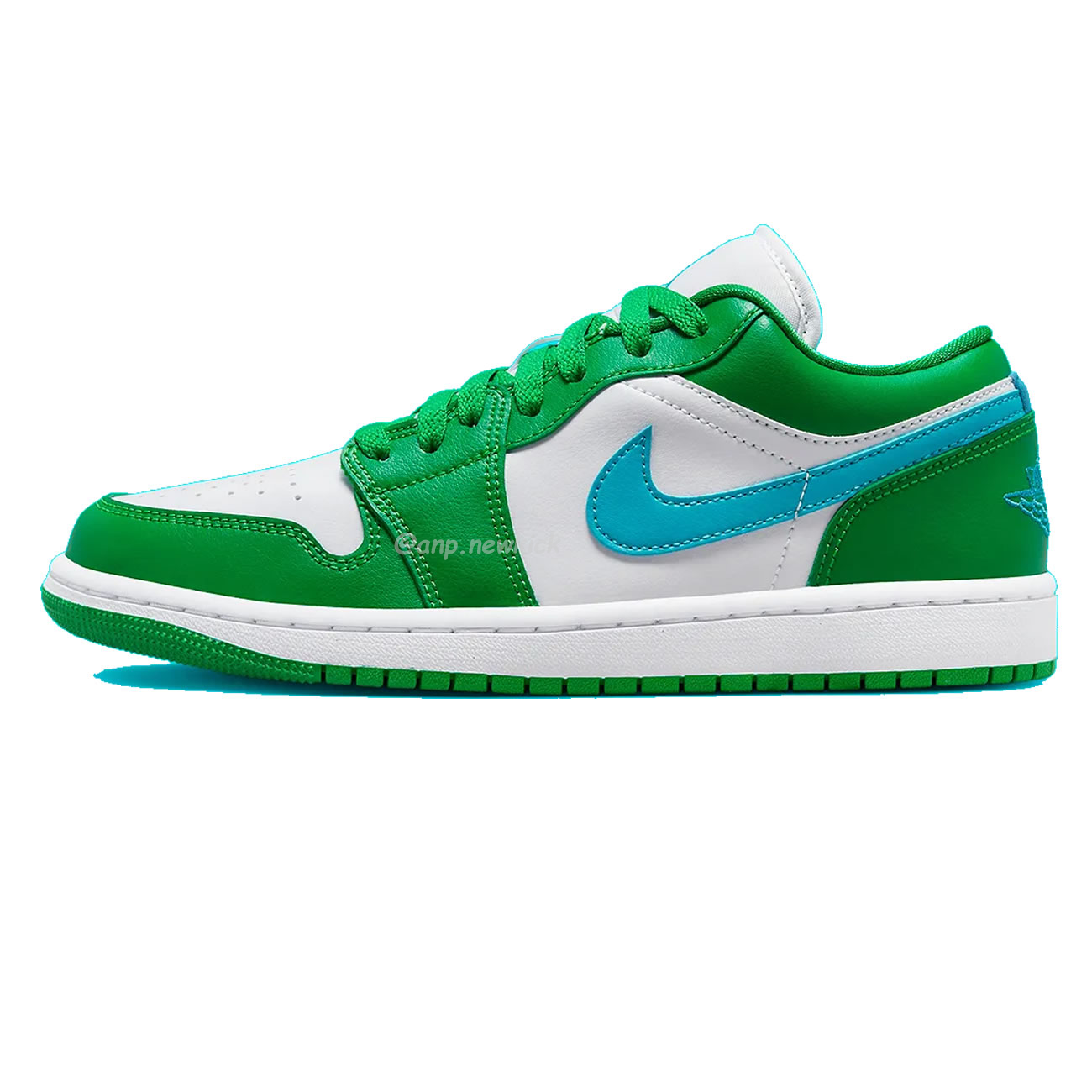 Air Jordan 1 Low Lucky Green Aquatone Dc0774 304 (1) - newkick.app