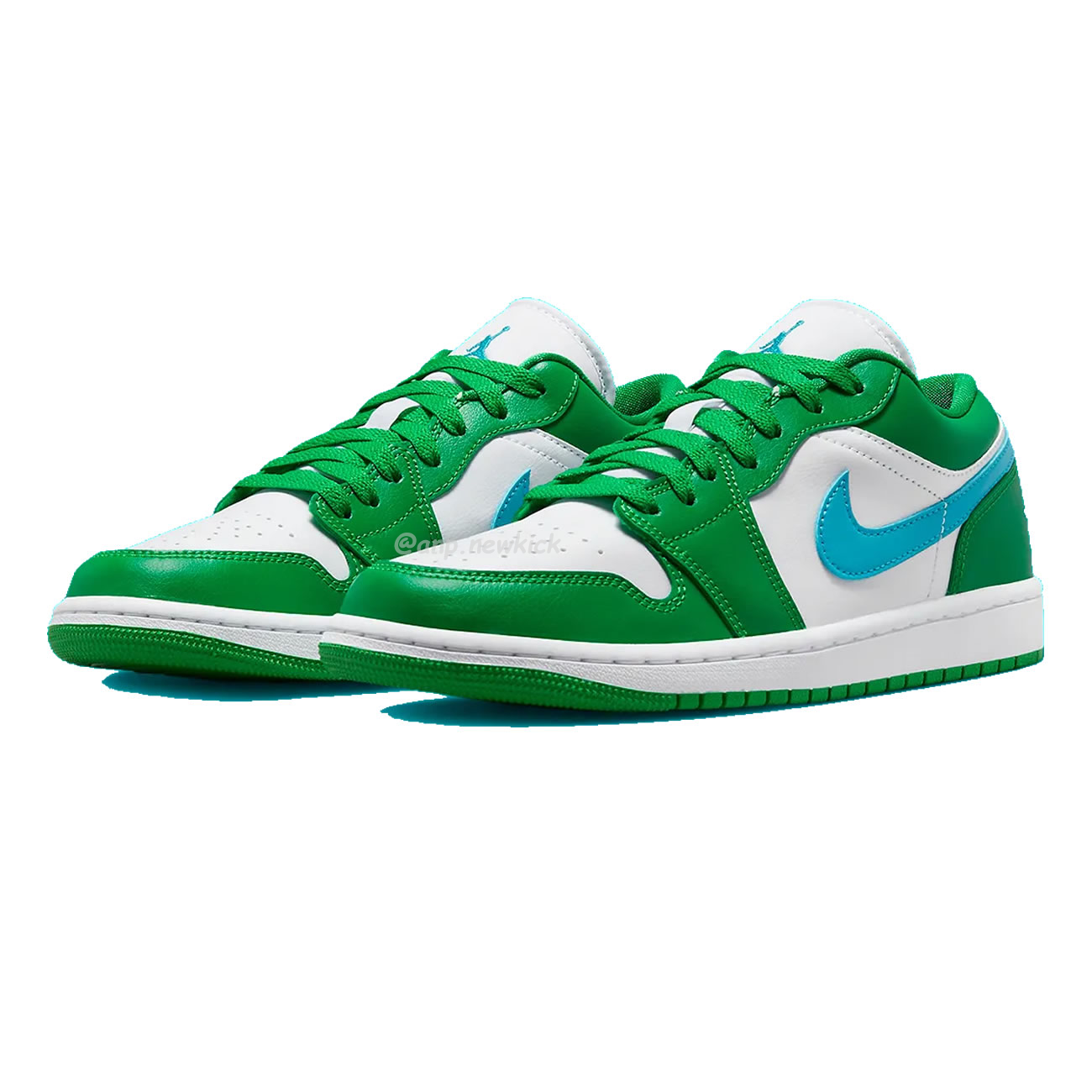 Air Jordan 1 Low Lucky Green Aquatone Dc0774 304 (3) - newkick.app