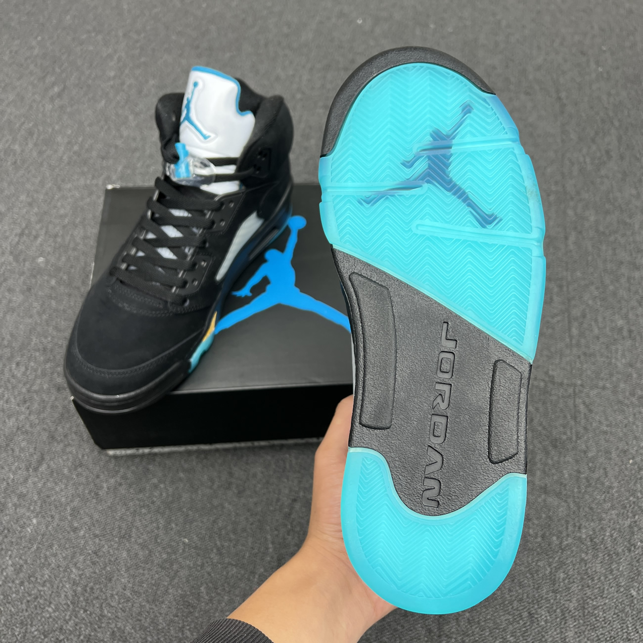 Air Jordan 5 Aqua Black Dd0587 047 (8) - newkick.app