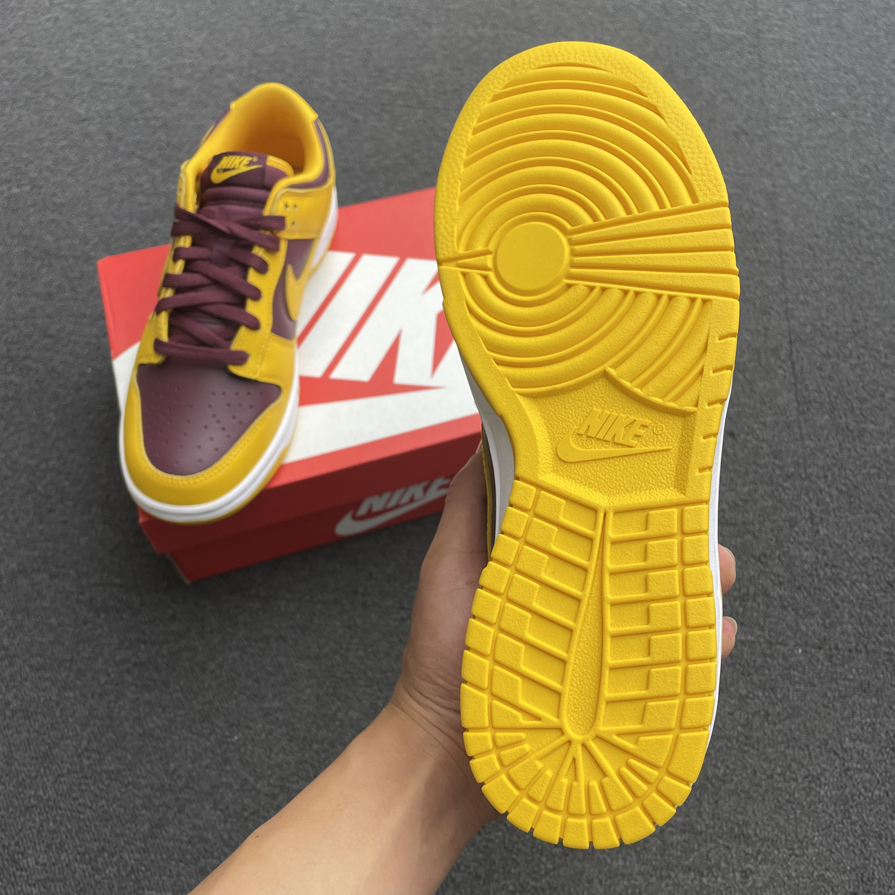 Nike Dunk Low Arizona State Dd1391 702 (5) - newkick.app