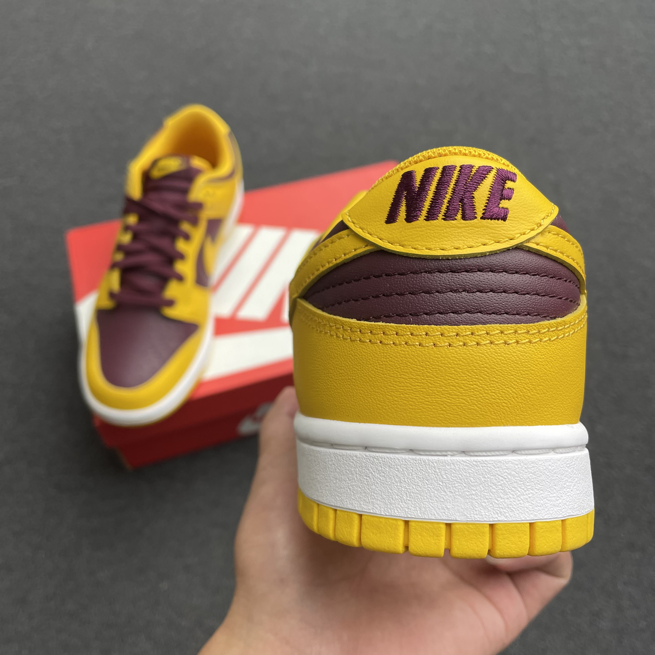 Nike Dunk Low Arizona State Dd1391 702 (9) - newkick.app