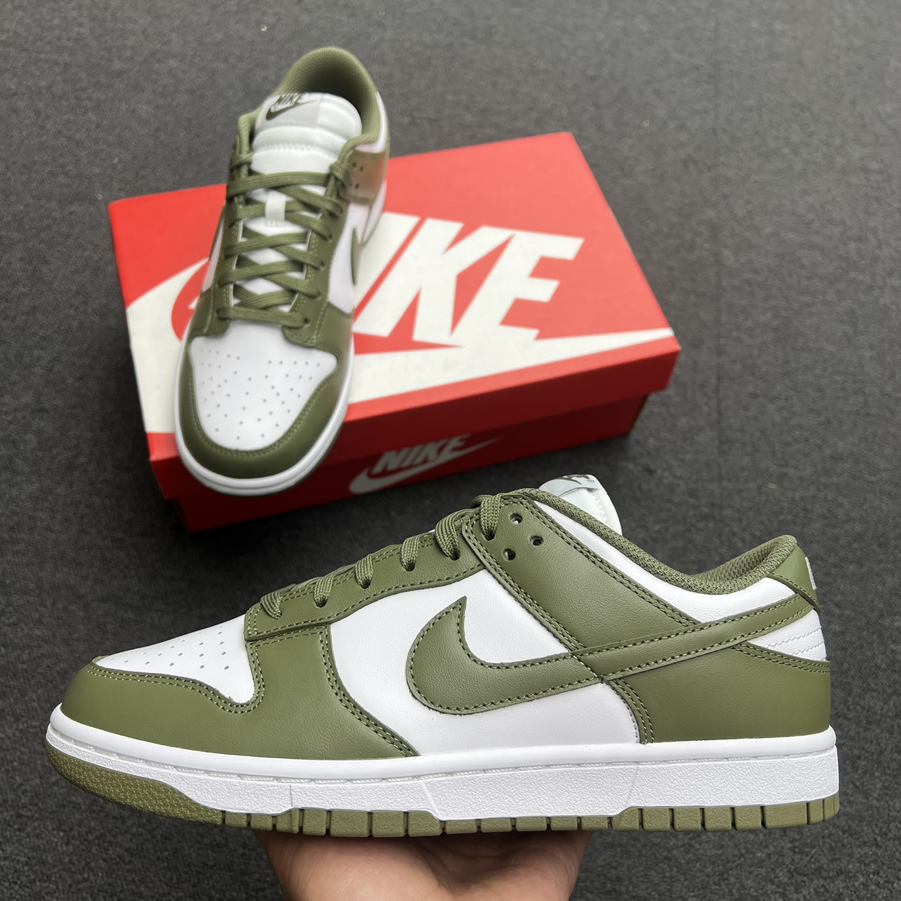 Nike Dunk Low Medium Olive W Dd1503 120 (10) - newkick.app