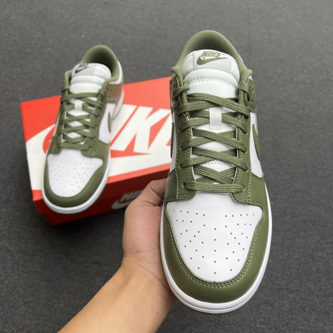 Nike Dunk Low Medium Olive W Dd1503 120 (11) - newkick.app