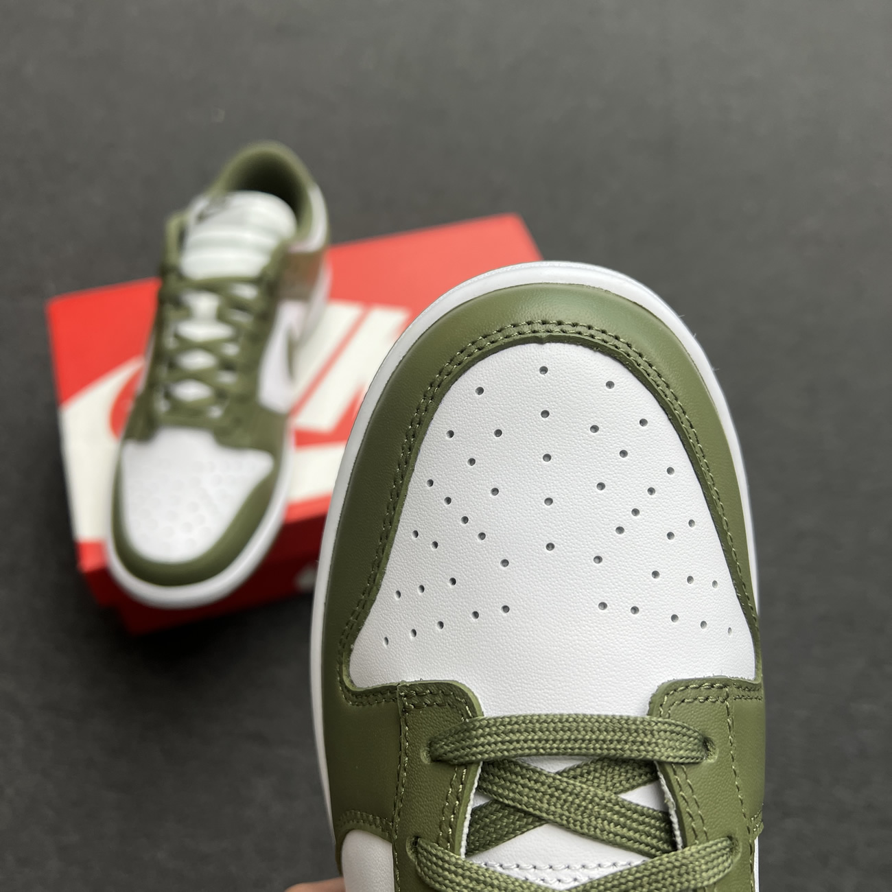 Nike Dunk Low Medium Olive W Dd1503 120 (8) - newkick.app