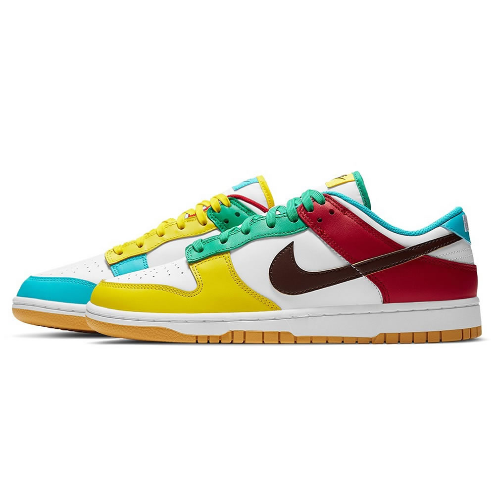 Men Nike Dunk Low Free 99 White (5) - newkick.app