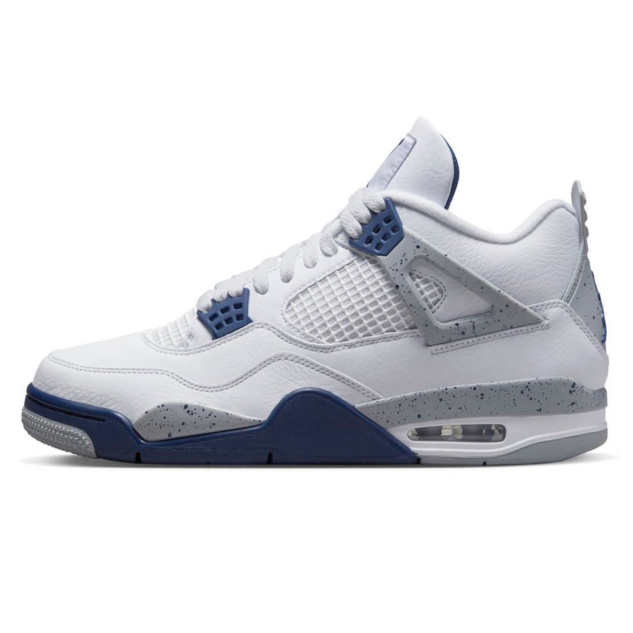 Jordan 4 Retrowhite Midnight Navy Dh6927 140 (1) - newkick.app