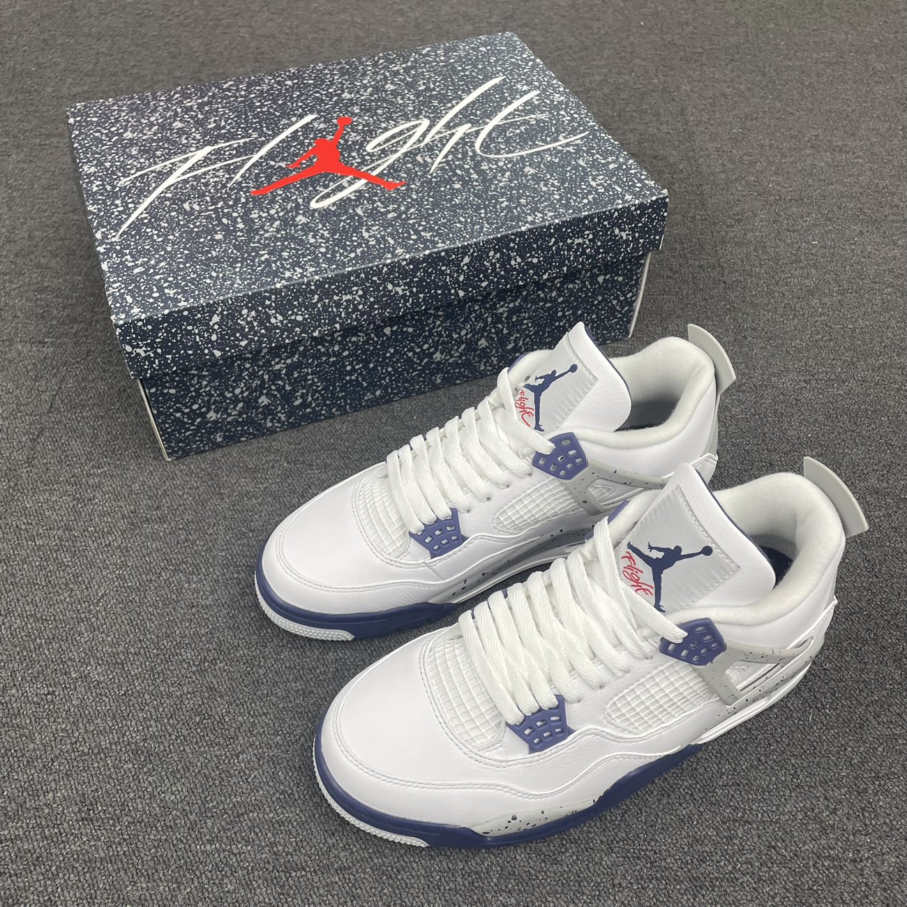 Jordan 4 Retrowhite Midnight Navy Dh6927 140 (6) - newkick.app