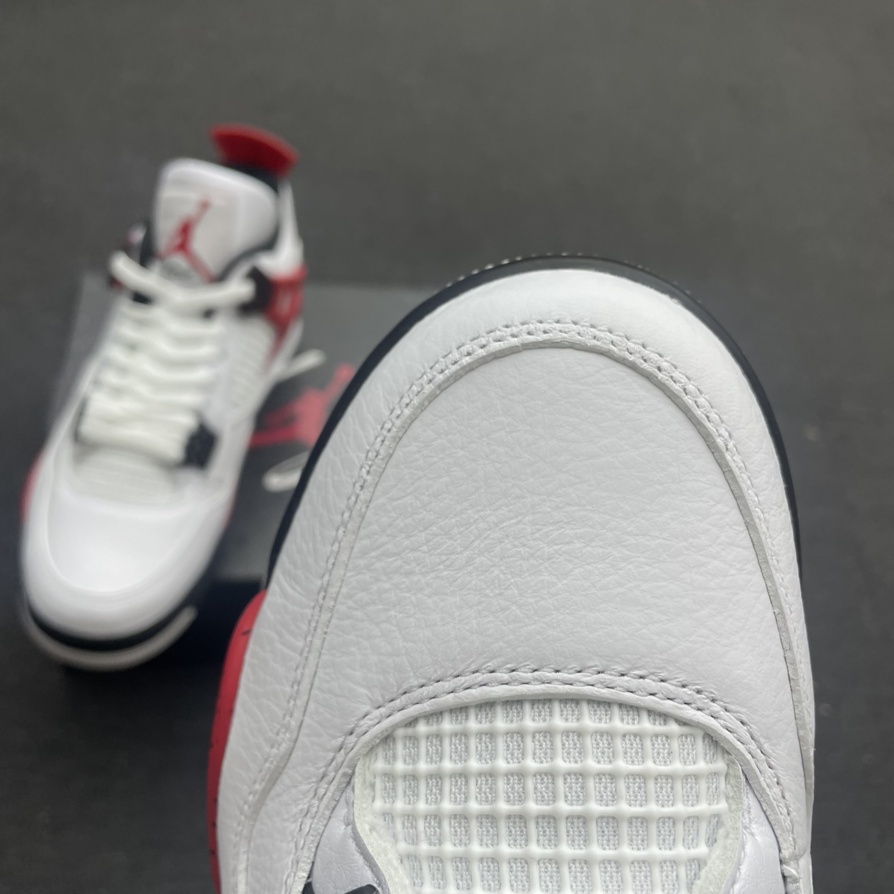 Air Jordan 4 Retro Red Cement Dh6927 161 (12) - newkick.app