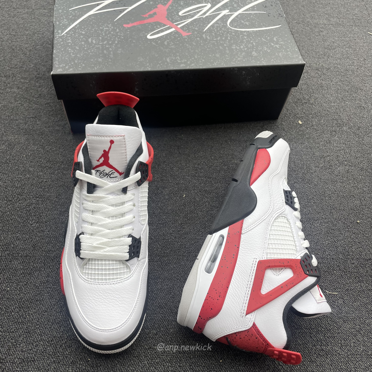 Air Jordan 4 Retro Red Cement Dh6927 161 (5) - newkick.app