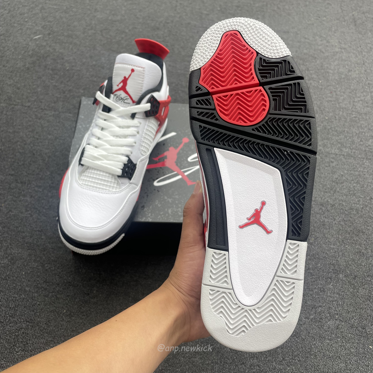 Air Jordan 4 Retro Red Cement Dh6927 161 (9) - newkick.app