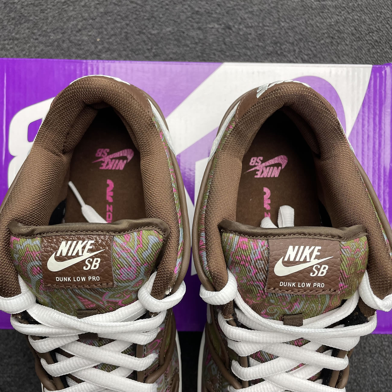 Nike Sb Dunk Low Pro Paisley Brown Dh7534 200 (11) - newkick.app