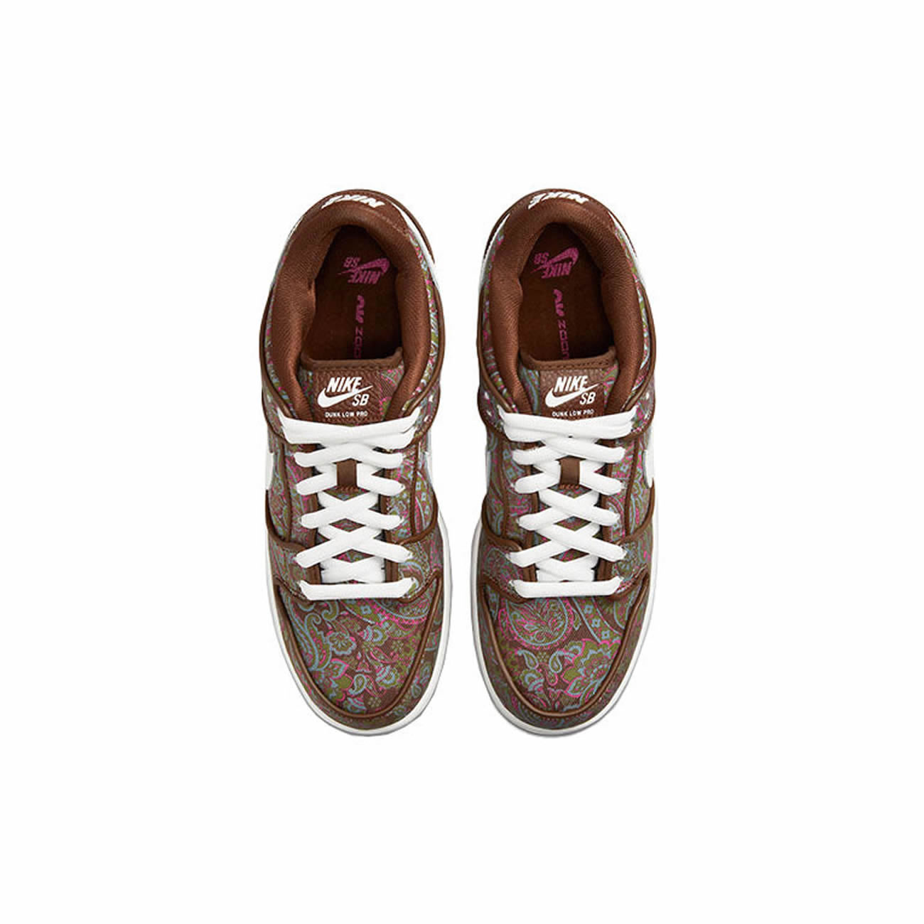 Nike Sb Dunk Low Pro Paisley Brown Dh7534 200 (4) - newkick.app