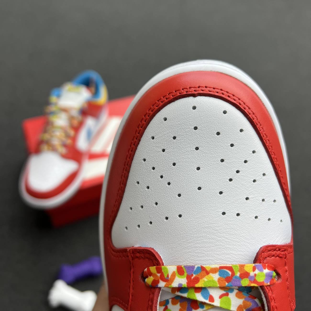 Nike Dunk Low Qs Lebron James Fruity Pebbles Dh8009 600 (12) - newkick.app