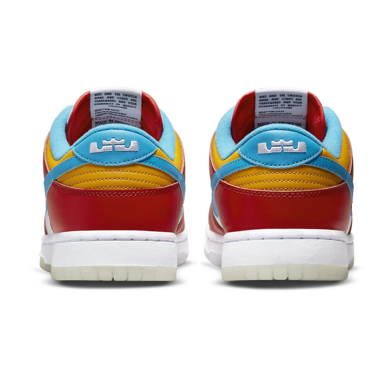 Nike Dunk Low Qs Lebron James Fruity Pebbles Dh8009 600 (5) - newkick.app