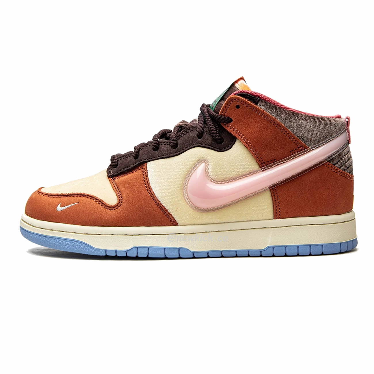 Nike Dunk Mid Social Status Free Lunch Chocolate Milk Dj1173 700 (1) - newkick.app