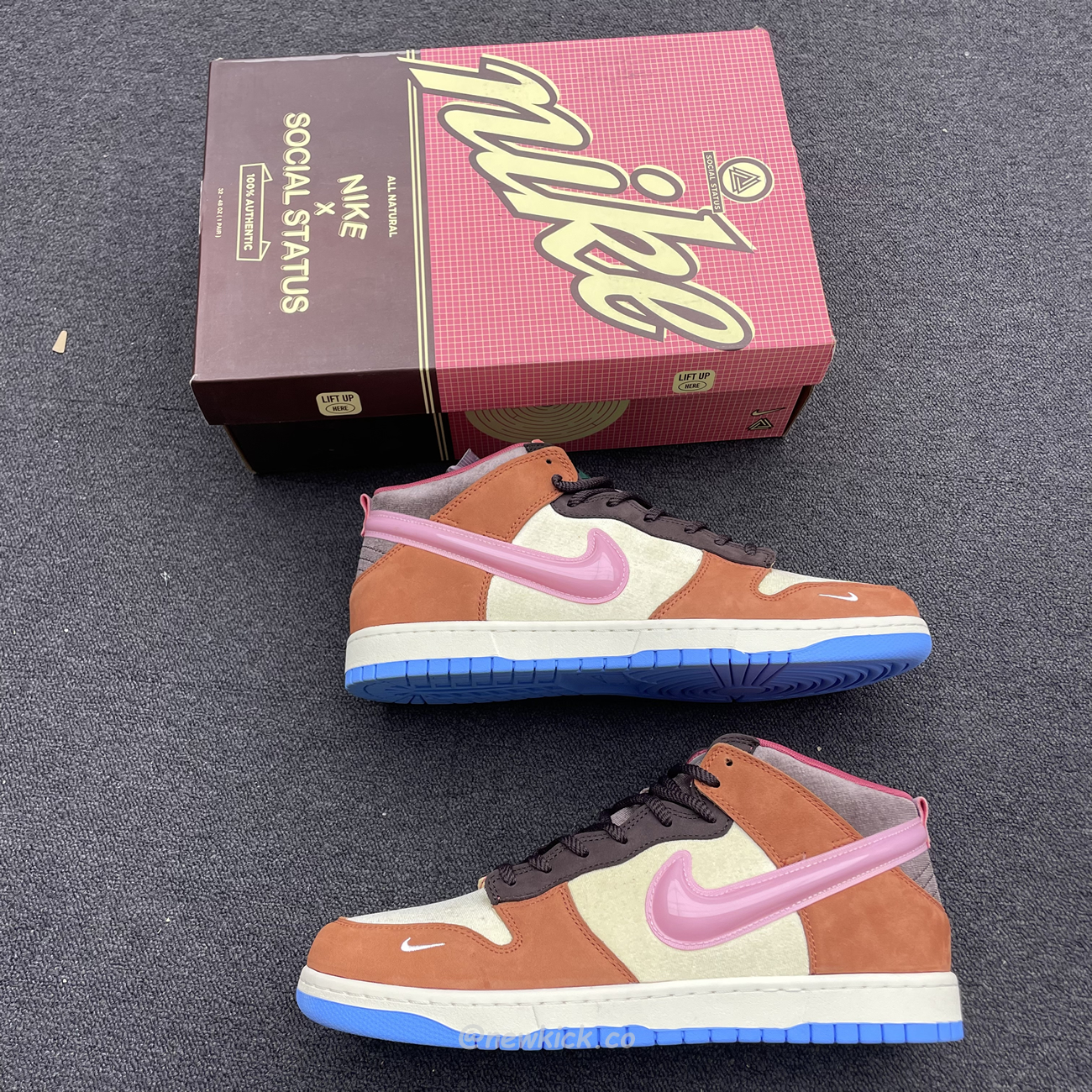 Nike Dunk Mid Social Status Free Lunch Chocolate Milk Dj1173 700 (12) - newkick.app