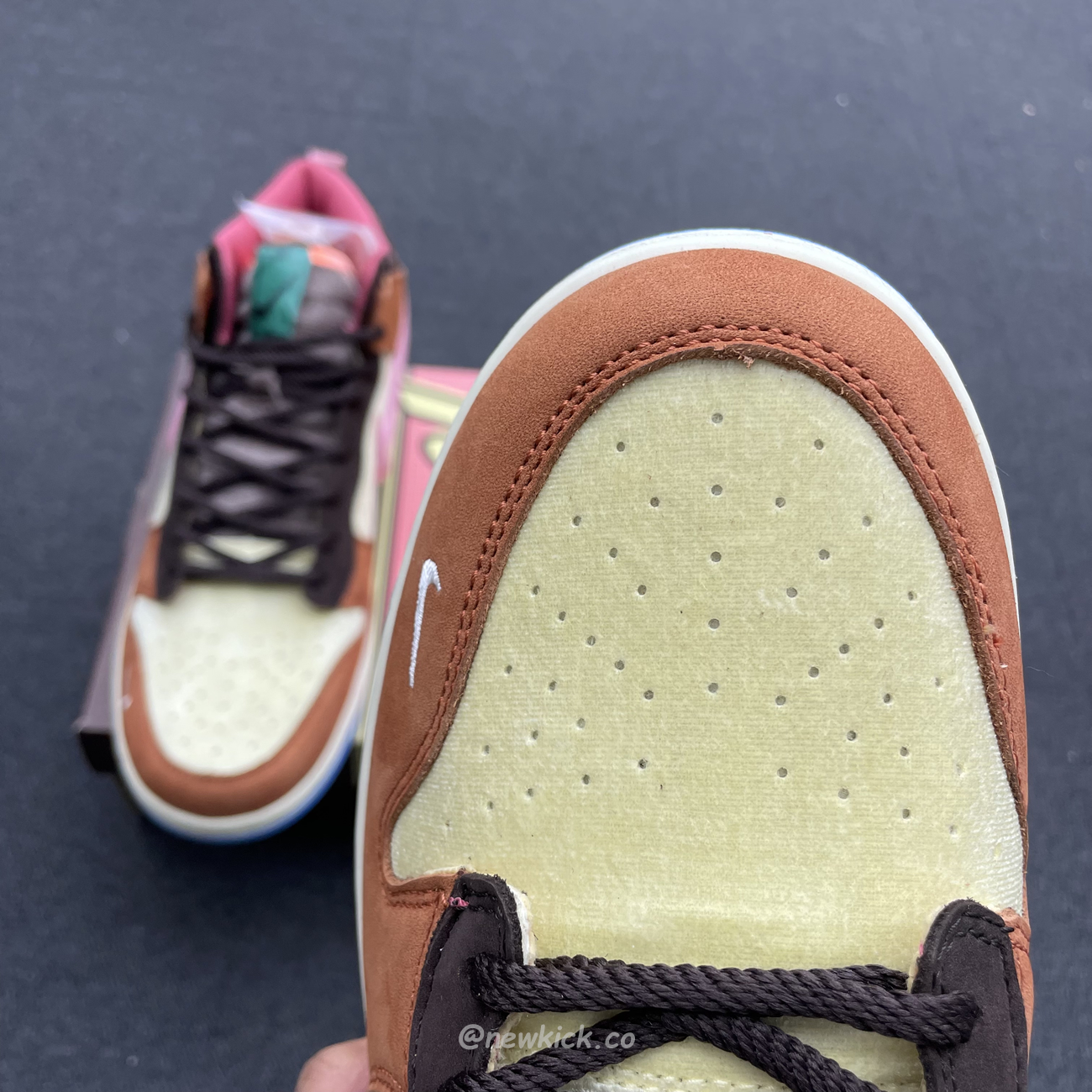 Nike Dunk Mid Social Status Free Lunch Chocolate Milk Dj1173 700 (9) - newkick.app