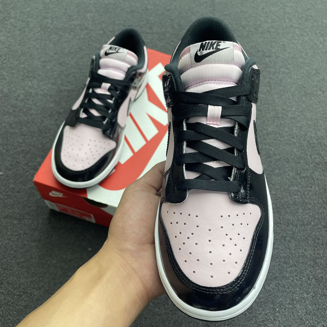 Nike Dunk Low Pink Foam Black W Dj9955 600 (9) - newkick.app