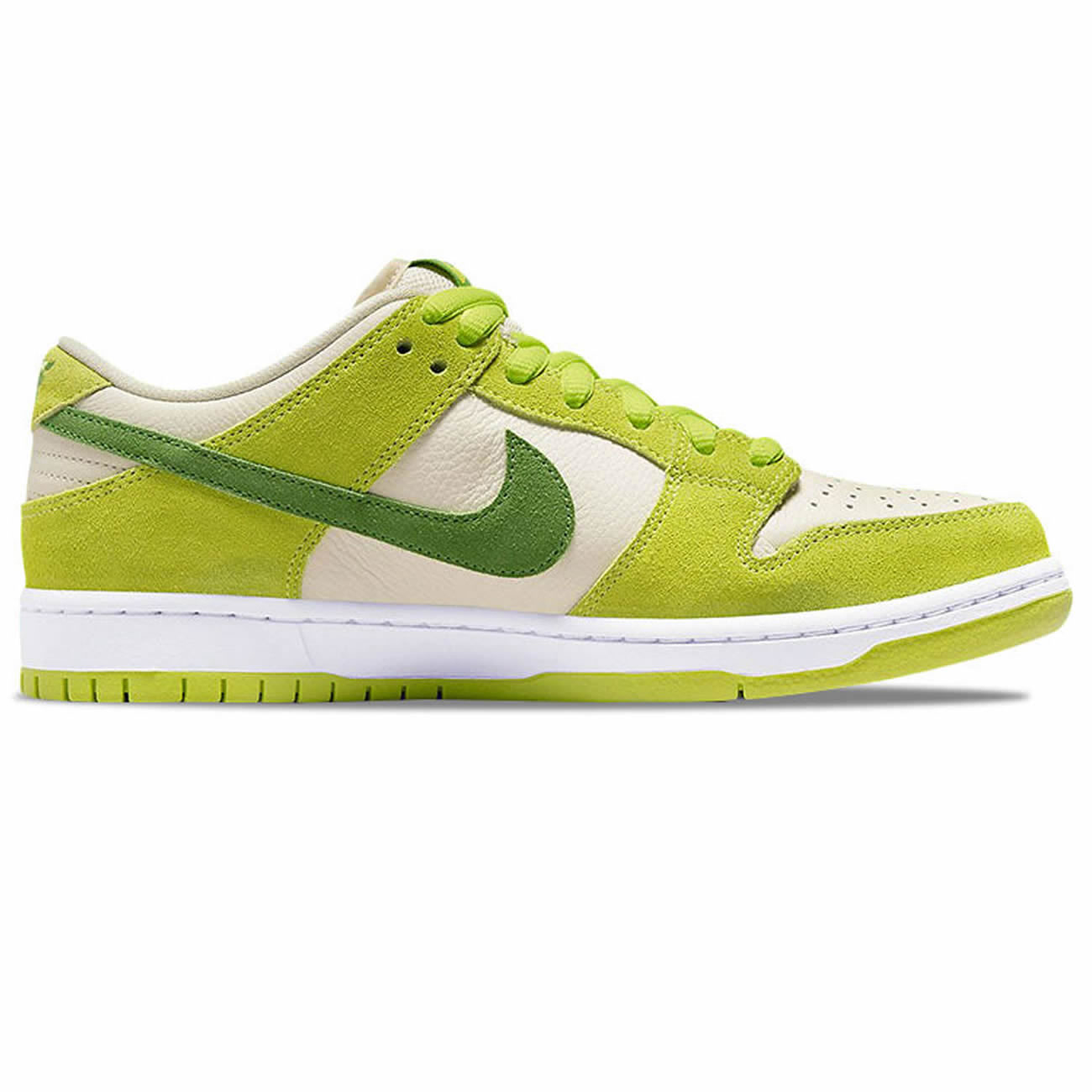 Nike Sb Skateboard Dunk Low Pro Green Apple Dm0807 300 (2) - newkick.app