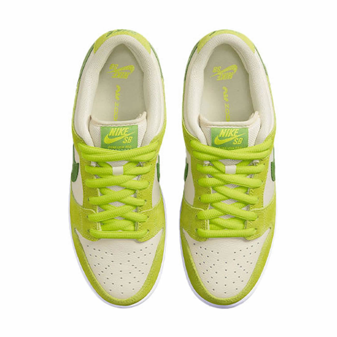 Nike Sb Skateboard Dunk Low Pro Green Apple Dm0807 300 (4) - newkick.app