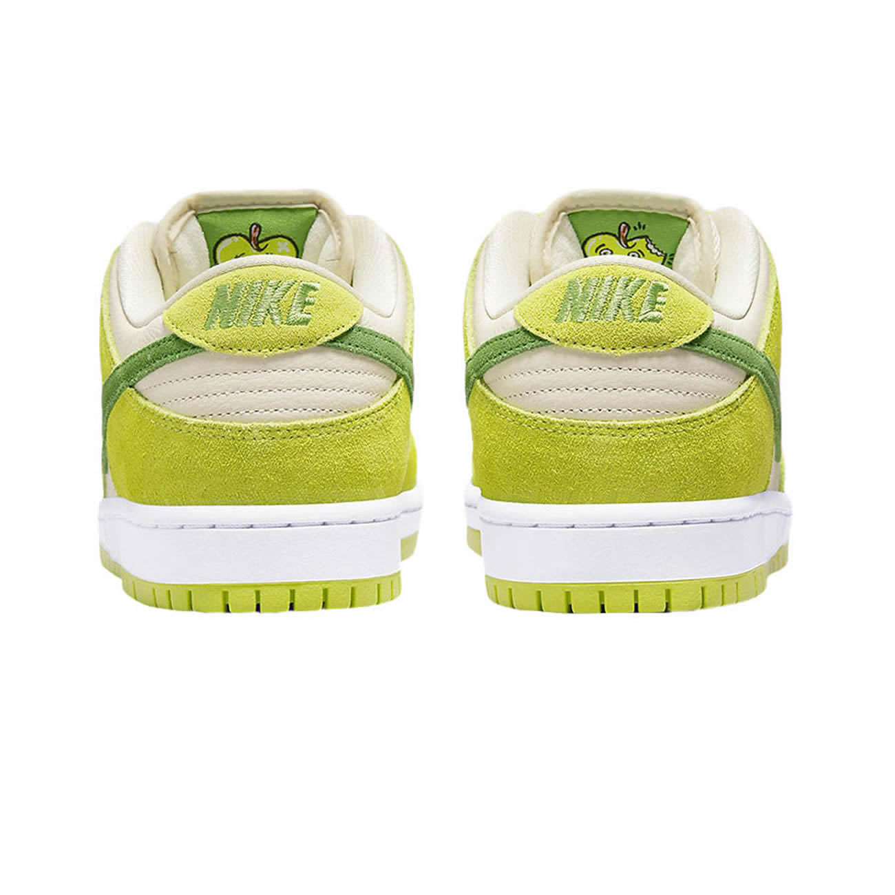 Nike Sb Skateboard Dunk Low Pro Green Apple Dm0807 300 (5) - newkick.app