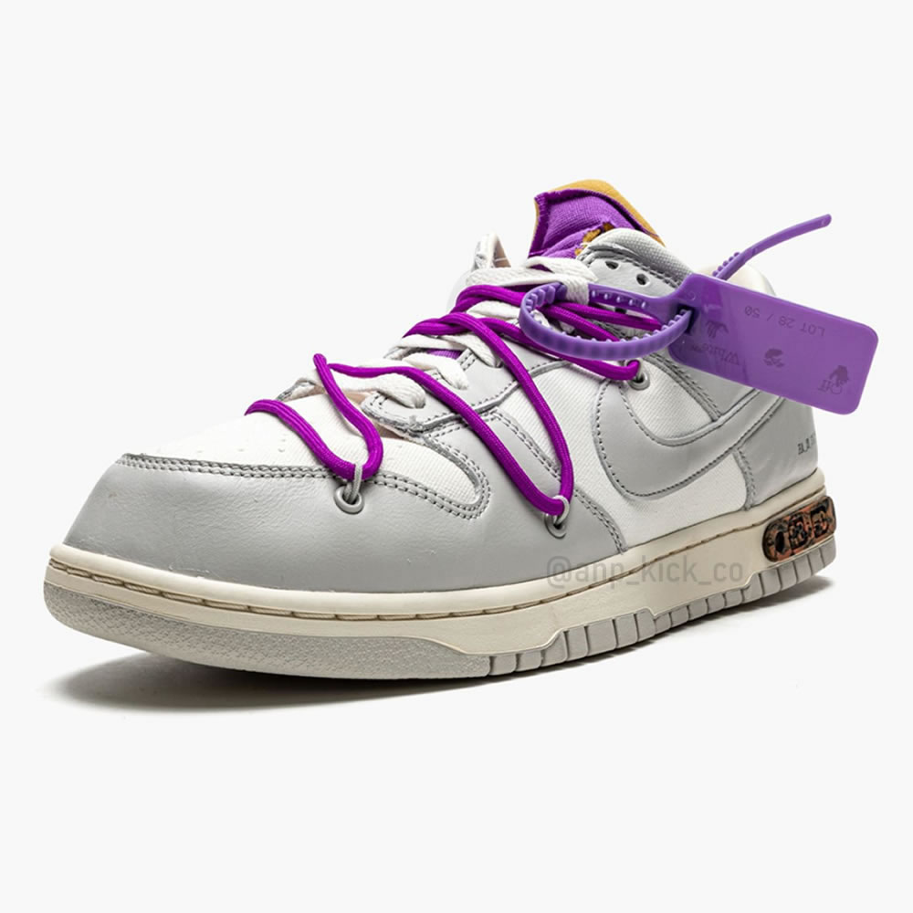 Off White Nike Sb Dunk Low Lot 28 Of 50 (5) - newkick.app