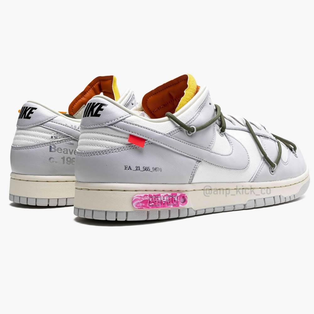 Off White Nike Sb Dunk Low Lot 22 Of 50 (4) - newkick.app