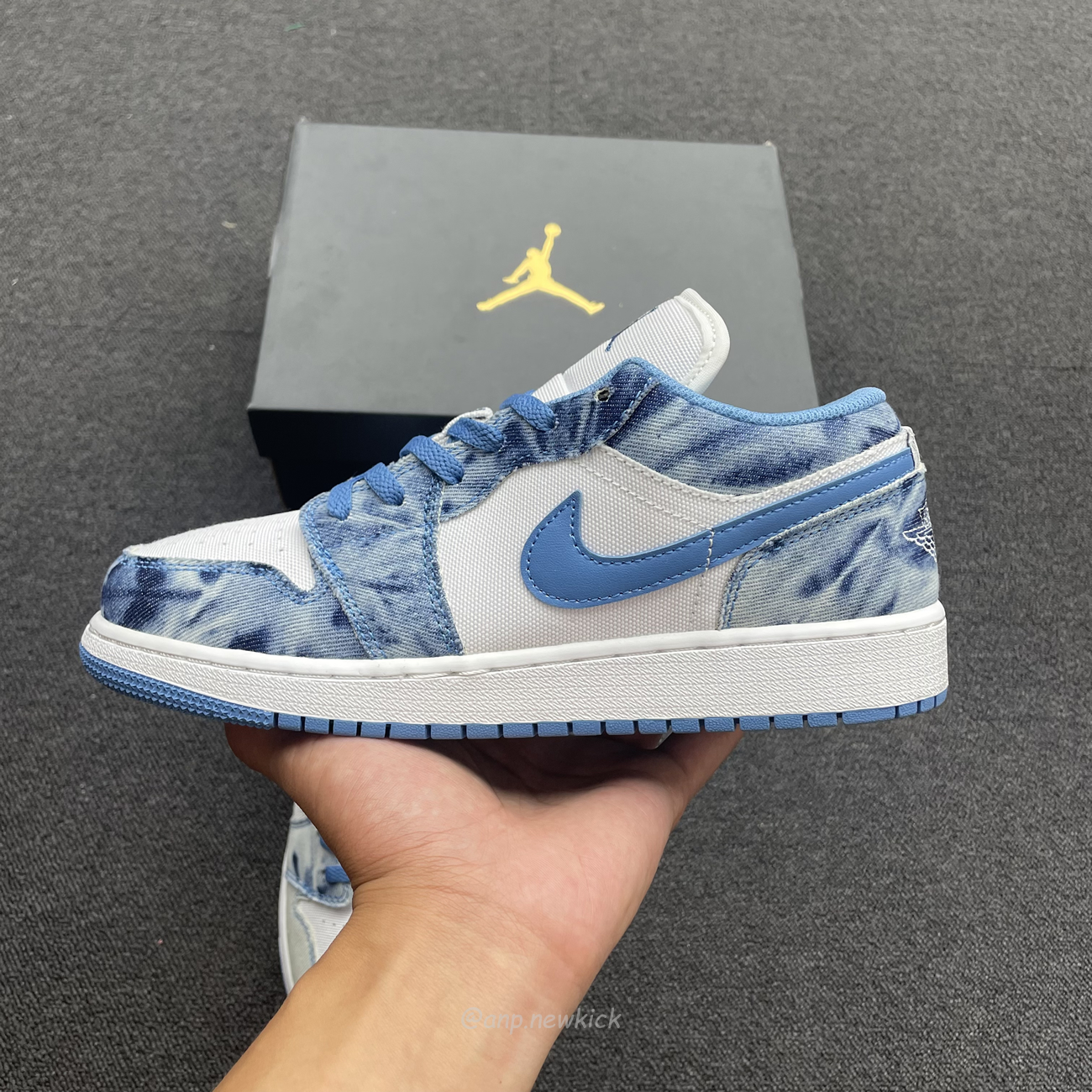 Air Jordan 1 Low Washed Denim Dm8947 100 (5) - newkick.app