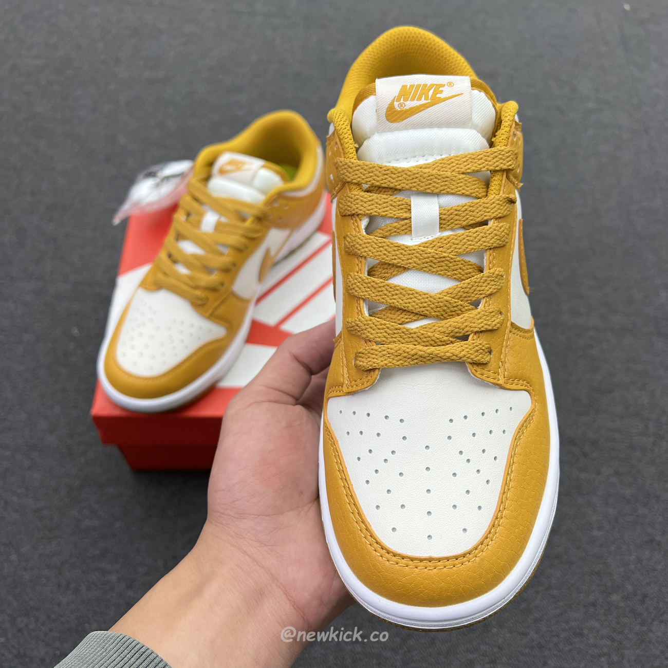 Nike Dunk Low Next Nature Phantom Gold Suede Dn1431 001 (10) - newkick.app