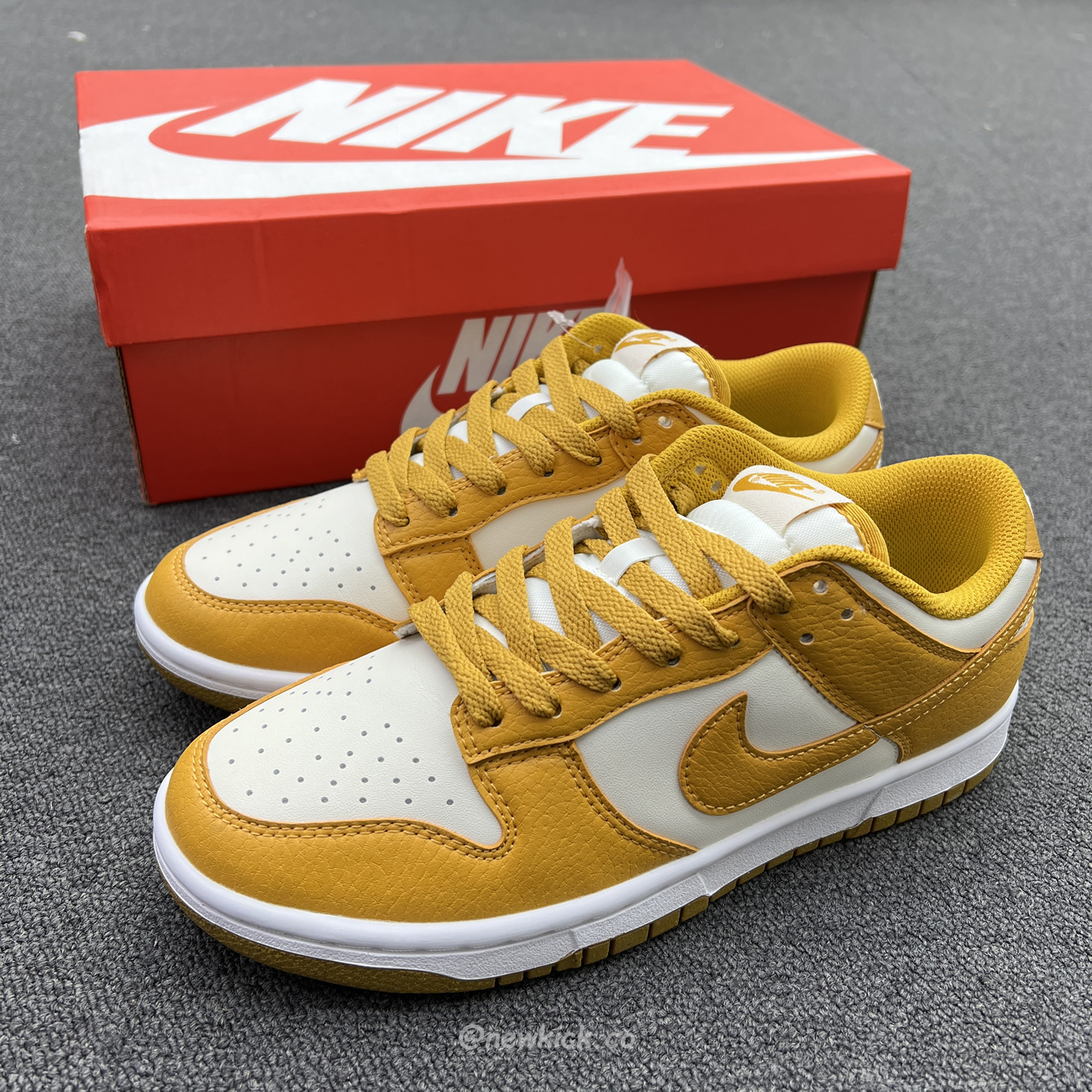 Nike Dunk Low Next Nature Phantom Gold Suede Dn1431 001 (15) - newkick.app