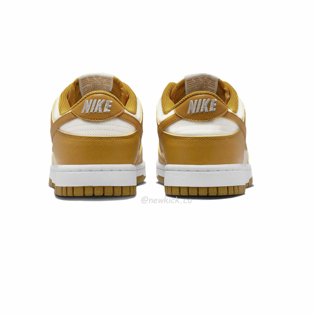 Nike Dunk Low Next Nature Phantom Gold Suede Dn1431 001 (6) - newkick.app