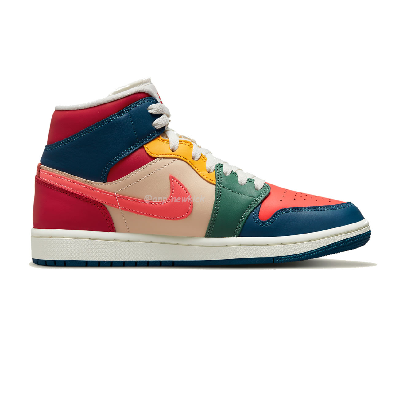 Air Jordan 1 Mid Se Multi Color Dn3738 400 (3) - newkick.app