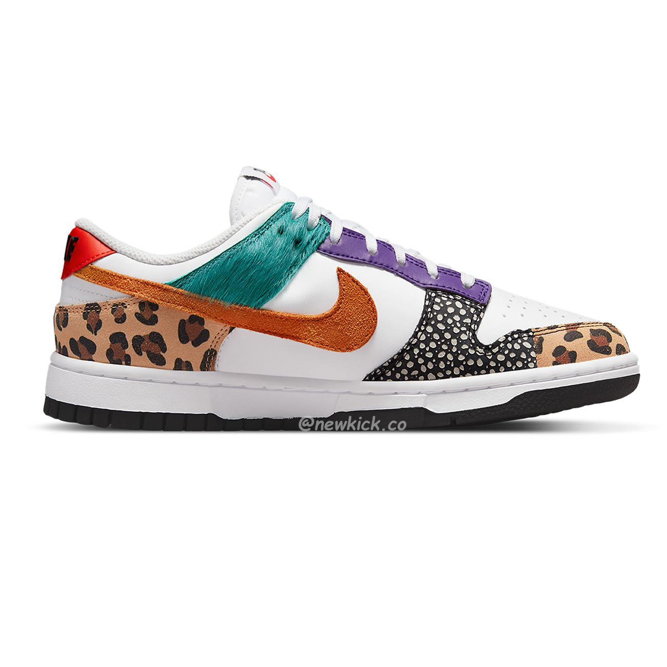 Nike Dunk Low Safari Mix Womens Dn3866 100 (2) - newkick.app