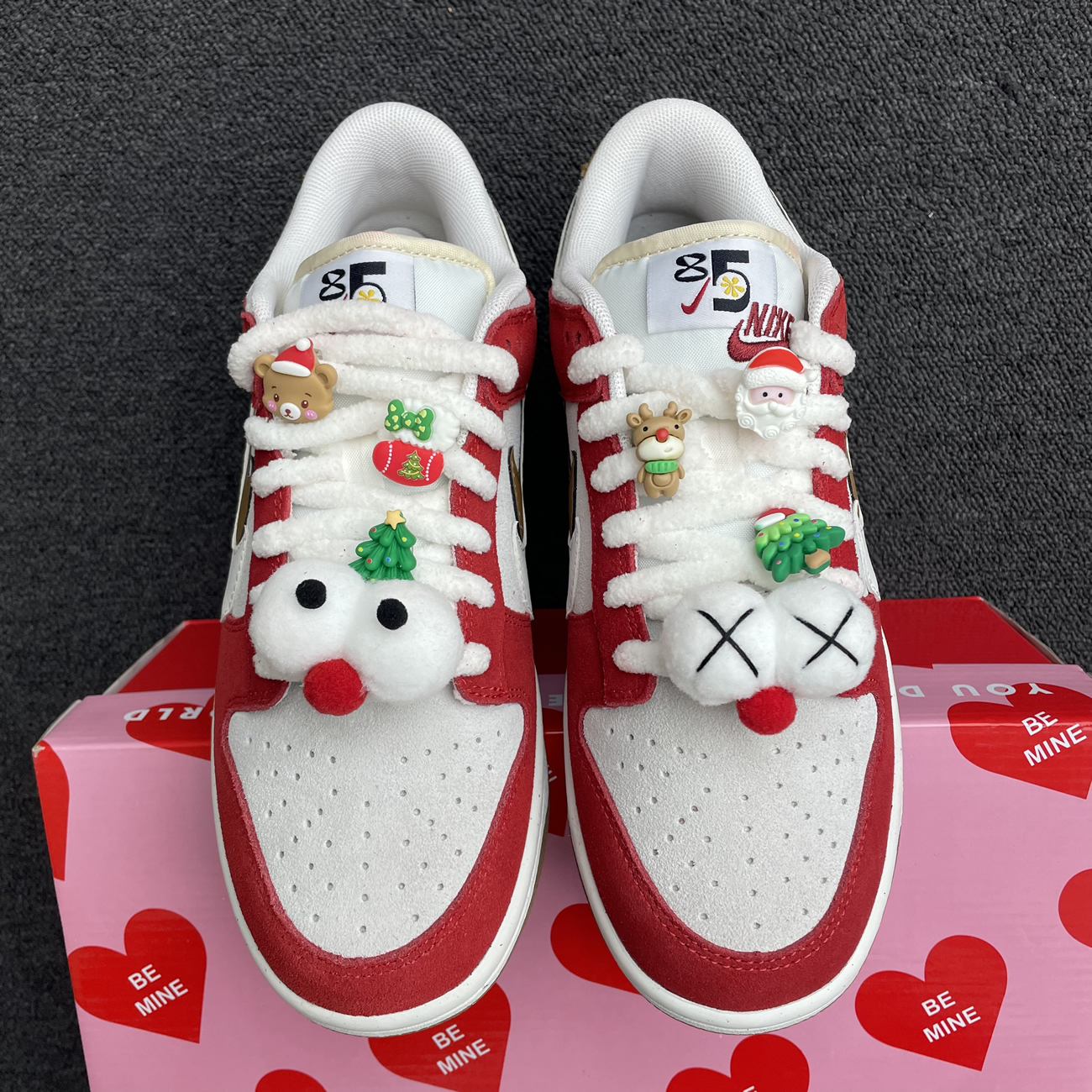 Nike Sb Dunk Low 85 Christmas Red White Brown Do9457 112 (10) - newkick.app